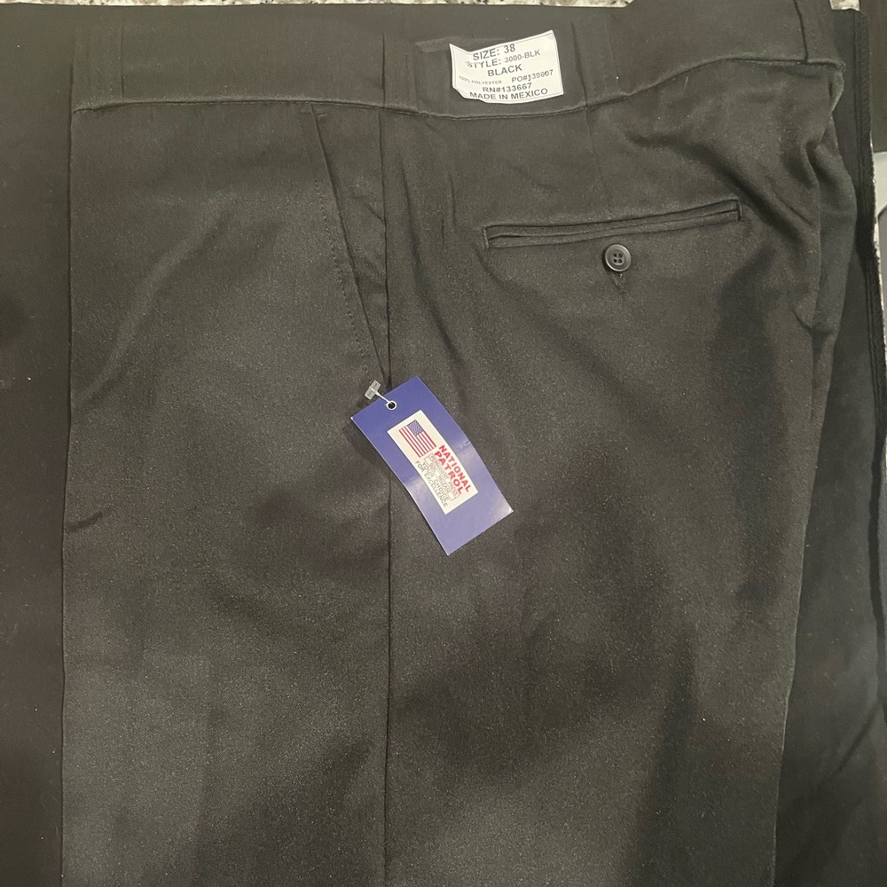National patrol permanent press pants